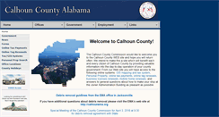Desktop Screenshot of calhouncounty.org